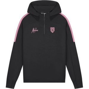 Malelions sport fielder hoodie in de kleur zwart.