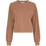 MSCH Briena Slit Sweatshirt Toasted Coconut