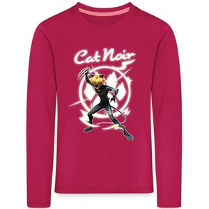 Miraculous Cat Noir Adrien Superheld Premium T-Shirt Kinderen Met Lange Mouwen