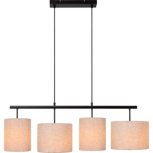 Lucide MAYA - Hanglamp - 4xE27 - Beige