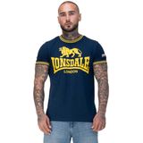 Lonsdale - Lees T-shirt - Blauw - Korte Mouwen - Man