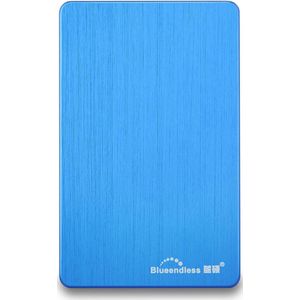Harde Schijf Extern - Draagbare - 500GB Opslag -Blauw