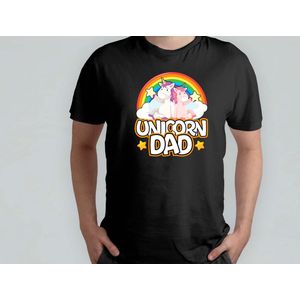 Unicorn Dad - T Shirt - cadeau - gift - vader - dad - beste vader ter wereld - verjaardag - vaderdag - best dad in the world - father - liefde - cute