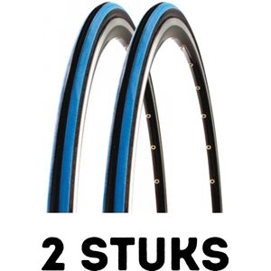 Fietsband - Buitenband - Set van 2 - Race Czar 700 x 23c (23-622) zwart/blauw