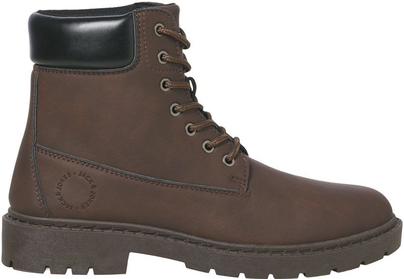 Jack & Jones - JFWAINSWORTH - Veterboots - Bruin / Zwart