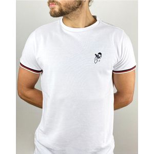 Master of the house t-shirt pique sniff - white xl