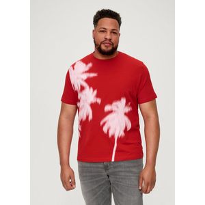 s.Oliver Shirt  rood / wit