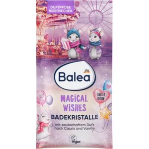 Kerst Badzout - Balea Magical Wishes - 1x 80 g | Pure Ontspanning - Vegan Badkristallen - Kerst Badkristallen - Winter Badzout - Limited Edition Kerst 2024