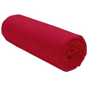 Today hoeslaken uni chiné rood flanel 2-persoons