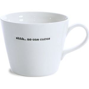 Keith Brymer Jones Bucket mug - Beker - 350ml - shhh... no one cares -