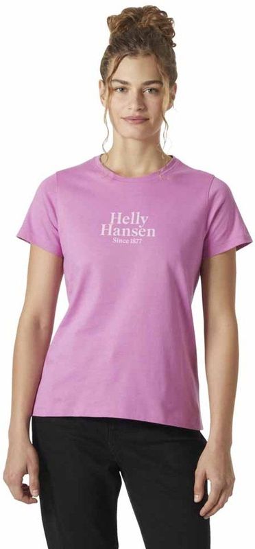 Helly Hansen - Core Graphic 2.0 - T-shirt - Roze - Korte Mouwen
