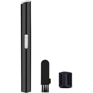 Scoby - Precisietrimmer - Wenkbrauwtool Elektrisch - Eyebrow Shaper - Geschikt voor Fijne Gezichtshaarverzorging - Compact Formaat - Zwart