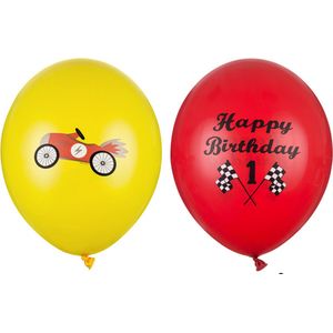 Partydeco - Ballonnen - Happy Birthday mix (50 stuks)