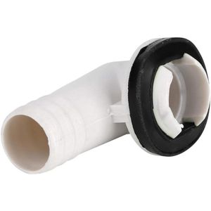 JHubers Goods - Afvoeruitlaatconnector voor airconditioner - 1,9 * 1 * 1,1 inch - ABS-materiaal - Geschikt voor afvoer van afvalwater