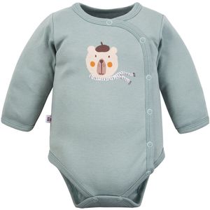 Eevi - Rompertje Beer - Omslagromper - Overslagromper - Maat 56 - 0 t/m 2 maanden