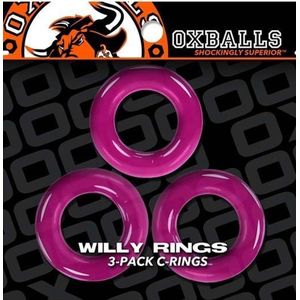 Oxballs - Willy Rings 3-pack Cockrings Roze