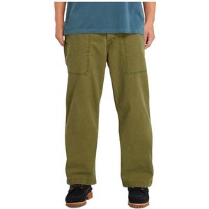 Timberland - Washed Canvas Stretch - Herenbroek - Groen - Relaxte Pasvorm