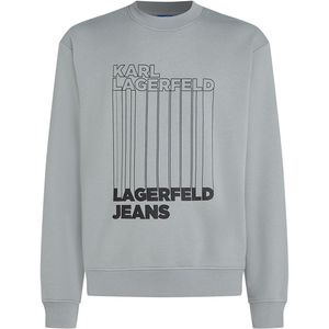 Karl Lagerfeld - Reg Barcode - Sweatshirt - Grijs