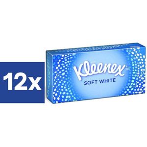 Kleenex Soft White Tissues - 12 x 70 doekjes
