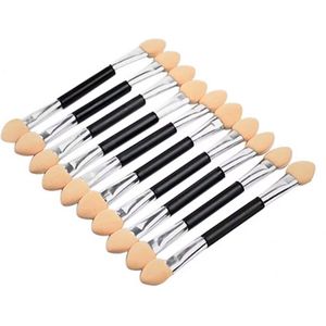 Scoby - Oogschaduw kwastjes - Oogschaduw penseeltje - Oogschaduw Kwasten Set - Make-up tool - Make-up kwast - Kwastjes - Eyeshadow Brushes - 10-delig - Dubbelzijdig