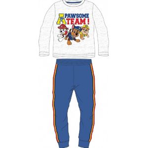 Paw Patrol Nickelodeon Pyjama - Mele grijs/blauw. Maat 116 cm / 6 jaar