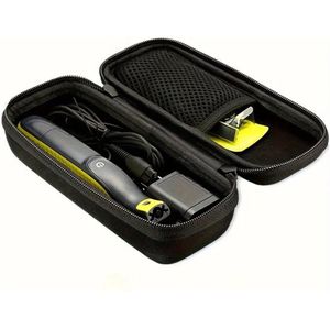 28 of Shave – Schokbestendige Reisetui voor Philips OneBlade & OneBlade Pro – Compacte Travelcase & Organizer – Geschikt voor QP2520, QP2530, QP2620, QP2630 – Opbergdoos voor Scheerapparaat, Trimmer & Accessoires – Zwart