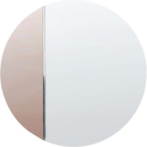 Spiegel - Rond - Zilver - Glas