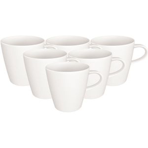 Koffiekop Villeroy & Boch Manufacture Rock Blanc Met Oor (6-Delig)