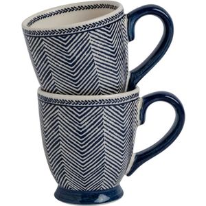 Set van 2 kop en schotels espresso Laura Ashley 0,75cl - Geerts