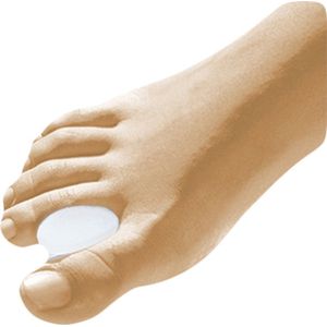 Orione - Siliconen teen spreiders - Gratis 2 extra stuks - Maat Small -  Schoenmaat 34-38