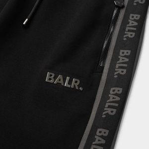 BALR. - Broek Zwart Balr Joggings Broek Zwart Q Tape Sweatpants Jet Black