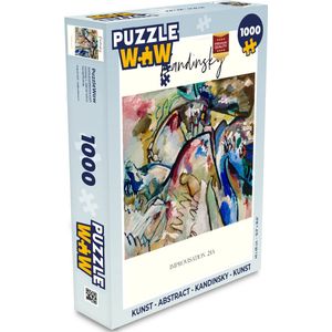 Puzzel Kunst - Abstract - Kandinsky - Kunst - Legpuzzel - Puzzel 1000 stukjes volwassenen