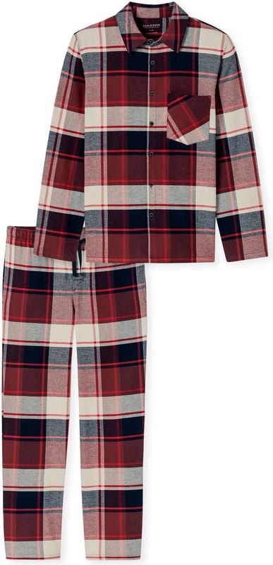 SCHIESSER - Selected Premium Warming - Pyjama Lang - Heren