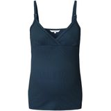 Noppies - Maja - Pyjama Top - Ribkatoen - Zwart