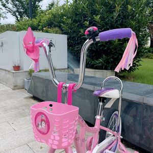 Kinderfietsmand meisje jongen schattig paardenpatroon - stuurmand bel windmolen - fietsaccessoires voor scooters trikes balansfietsen