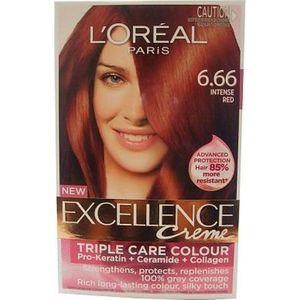 L'Oreal - Excellence Creme - Haarverf - Intense Red