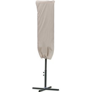 Outsunny Beschermhoes voor zonnescherm weerbestendig winddicht Ø57 x 160 cm khaki 84D-102V01