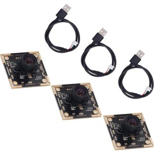 Allecto plus - USB Webcammodule 1MP, USB 2.0 30FPS met 100 Graden Panorama, OV9732 Board - Geschikt voor Computer, Laptop en Afspelen