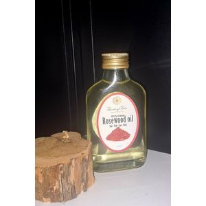 Garden of Eden - Pure organic koudgeperste rozenhout olie 100 ml voor huid en haar - rosewood oil - massage olie - body olie