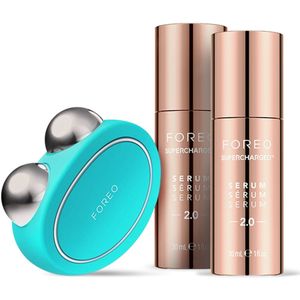 FOREO Bear Forever Firm - Elektrisch Microstroom Gezichtsmassageapparaat - Mint - Inclusief 2 x Supercharged Serum 30 ml