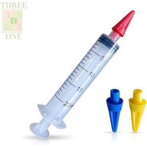 Three4one - Oorspuit - Oor reinigingsspuit - Oorspuitje - Oorspuit set - Oorsmeer verwijderaar - Oorspuit voor oorwax - Professionele oorspuit -