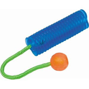 Nobby tpr stick met touw en bal - 40 cm