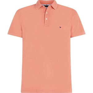 Tommy Hilfiger - 1985 Poloshirt Oranje - Slim-fit - Heren Poloshirt Maat M