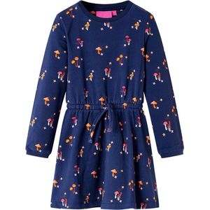 vidaXL - Kinderjurkje - Marineblauw - 104