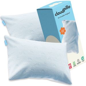 Cloudpillo - Original - Hoofdkussen - Memory Foam - Afstelbaar Design - 2 Pack