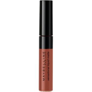 Maybelline Sensational Liquid Matte - 14 Nude Brown - Nude - Vloeibare Lippenstift - 5 ml