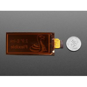 2.9 inch Flexible 296x128 Monochrome eInk / ePaper Display - UC8151D Chipset Adafruit 4262