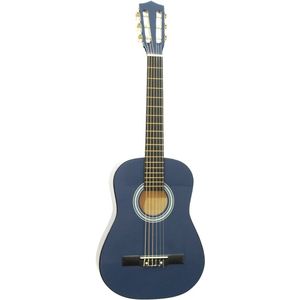 DIMAVERY AC-303 Klassieke gitaar 1/2, blue