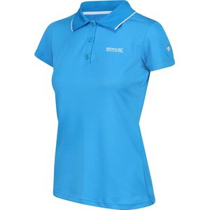 Regatta - Maverick V Dames Poloshirt - Blauw - Maat 34