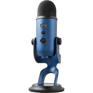 USB Microfoon voor Opname Streaming Gaming Podcasting - Blue Yeti Condensator-Mic voor Laptop en Computer PC Mac - Blue VO!CE Effecten Verstelbare Standaard Plug and Play - Blauw podcast starterset